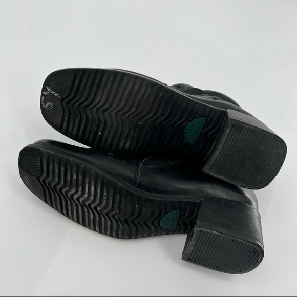 Spring Step black leather boots shoes size 6 - Picture 4 of 10